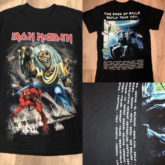Tops | Rare Iron Maiden Concert Tee The 